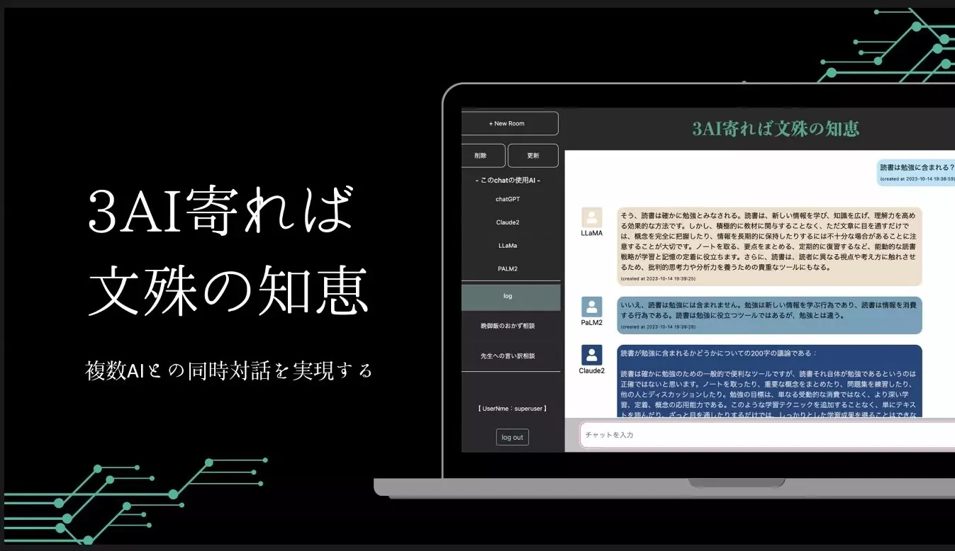 3AIよれば文殊の知恵
